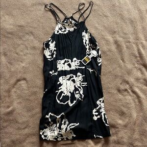 Sage Vaughn x RVCA |  Black and White Sundress, Small, NWT